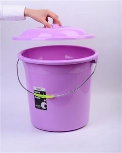 家用大号塑料厚实手提水桶 家居洗车桶学校宿舍学生提水桶带盖