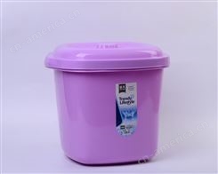厨房防潮大号加厚储米桶 塑料彩色杂粮米桶印字 实用性强